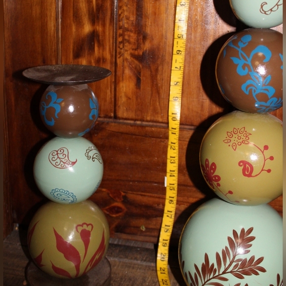 Large Candle Holder Set & decorative Wall Sign - Picture 7 of 16